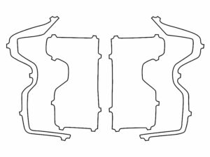 2024-2025 Chevrolet Silverado, 2500, 3500, Tail Light Cover Film