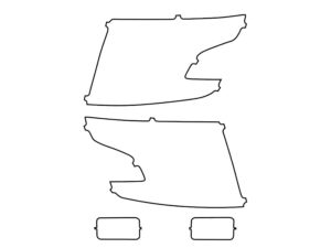 2015-2020 Chevrolet Suburban, All, Headlight Cover Film