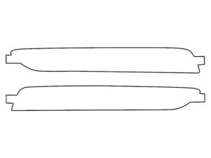 2021-2025 Chevrolet Tahoe, All, Rear Marker Cover Film