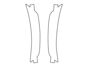 2021-2023 Chevrolet Trailblazer, All, Side Marker Cover Film