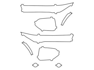 2021-2023 Chevrolet Trailblazer, All, Headlight Cover Film