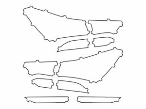 2021-2023 Chevrolet Trailblazer, All, Tail Light Cover Film