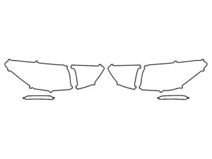 2024-2025 Chevrolet Trailblazer, RS, Tail Light Cover Film