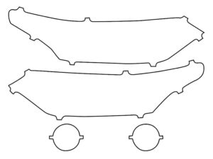 2018-2021 Chevrolet Traverse, All, Headlight Cover Film