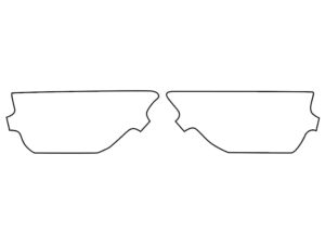 2017-2022 Chevrolet Trax, All, Rear Marker Cover Film