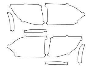 2017-2020 Chrysler Pacifica, All, Tail Light Cover Film