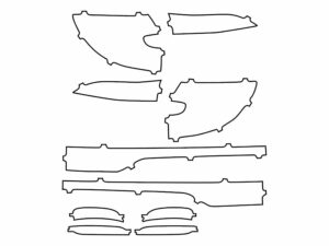 2021-2025 Chrysler Pacifica, All, Tail Light Cover Film