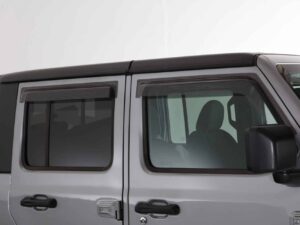 2019-2026 Jeep  Gladiator JT, Ventguard, 4pc, Front, Rear Doors Carbon Fiber Look