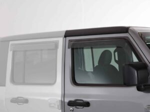 2019-2026 Jeep  Gladiator JT, Ventguard, 2pc, Front Doors, Carbon Fiber Look