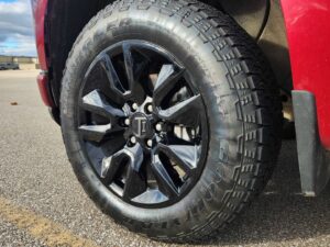 Gloss Black Wheel Skin