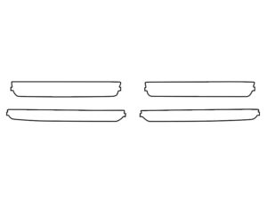 2015-2025 Dodge Challenger, All, Rear Marker Cover Film RT, SRT Widebody