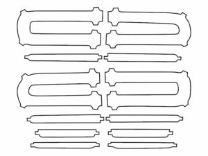 2015-2025 Dodge Challenger, All, Tail Light Cover Film RT, SRT Widebody