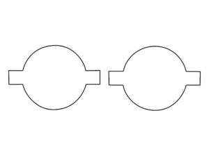 2015-2023 Dodge Charger Daytona, Scat Pack, SRT, Fog Light Cover Film