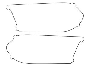 2014-2020 Dodge Durango, All, Headlight Cover Film