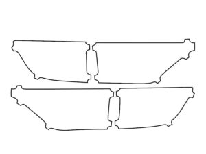 2014-2020 Dodge Durango, All, Tail Light Cover Film