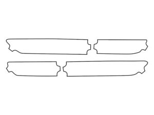 2021-2025 Dodge Durango, All, Reverse Light Cover Film