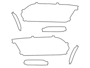 2021-2025 Dodge Durango, All, Headlight Cover Film