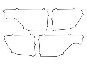 2021-2025 Dodge Durango, All, Tail Light Cover Film