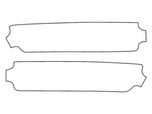 2018-2020 Dodge Durango, RT, SRT, Fog Light Cover Film