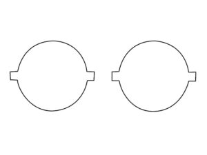 2011-2020 Dodge Grand Caravan, All, Fog Light Cover Film