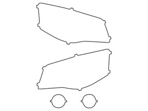 2011-2020 Dodge Grand Caravan, All, Headlight Cover Film