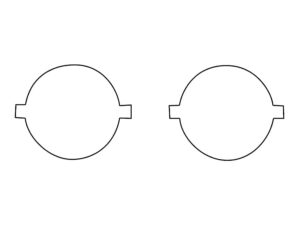 2010-2020 Dodge Journey, All, Fog Light Cover Film