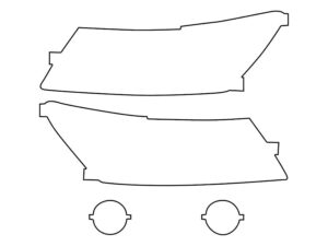 2010-2020 Dodge Journey, All, Headlight Cover Film