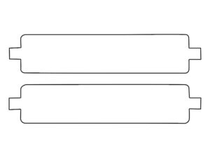 2019-2024 Dodge RAM, 1500, Rectangle Fog Light Cover Film