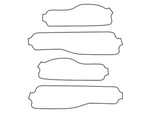 2019-2024 Dodge RAM, 1500 Rebel, Reverse Light Cover Film