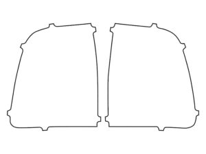 2019-2024 Dodge RAM, 1500 W Lane Departure, Tail Light Cover Film