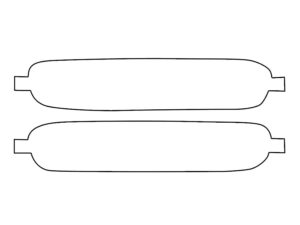 2019-2025 Dodge RAM, 2500, 3500, Fog Light Cover Film