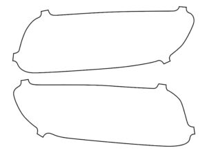 2017-2020 Fiat 124 Spider, All, Tail Light Cover Film