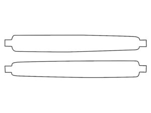 2018-2020 Fiat 500L, All, Tail Light Cover Film