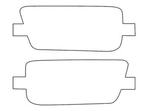 2021-2025 Ford Bronco Sport, All, Side Marker Cover Film