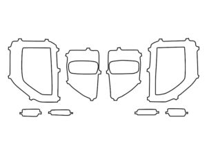 2021-2025 Ford Bronco Sport, All, Tail Light Cover Film