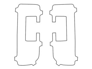 2021-2025 Ford Bronco, All Without LED Option, Reverse Light Cover Film