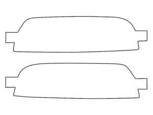 2021-2025 Ford Bronco, All Without LED Option, Side Marker Cover Film