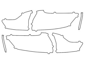 2019-2025 Ford Edge, All, Tail Light Cover Film