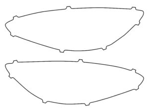 2020-2022 Ford Escape, All, Headlight Cover Film