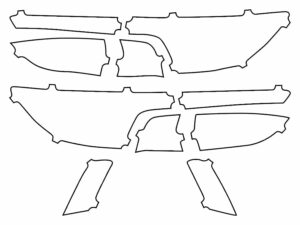 2020-2022 Ford Escape, All, Tail Light Cover Film