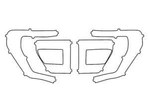 2021-2023 Ford F-150, All, Tail Light Cover Film