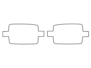 2024-2025 Ford F-150, All, Fog Light Cover Film