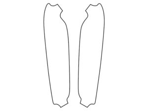 2024-2025 Ford F-150, All, Side Marker Cover Film