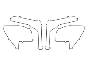 2024-2025 Ford F-150, All, Tail Light Cover Film