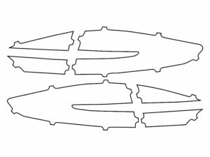 2019-2020 Ford Fusion, All, Tail Light Cover Film