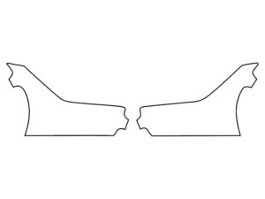 2019-2020 Ford Fusion, Hybrid, Fog Light Cover Film