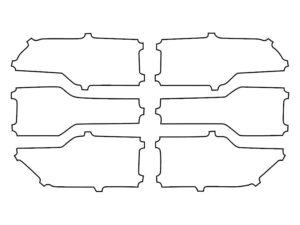 2022-2024 Ford Maverick, All, Tail Light Cover Film