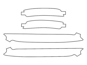 2021-2025 Ford Mustang Mach-E, All, Rear Marker Cover Film