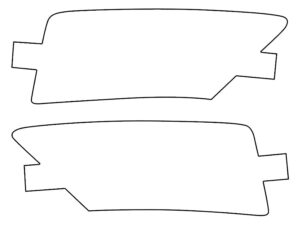 2019-2023 Ford Ranger, All, Side Marker Cover Film