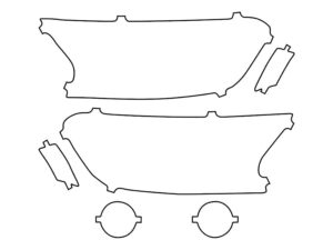 2019-2023 Ford Ranger, All, Headlight Cover Film